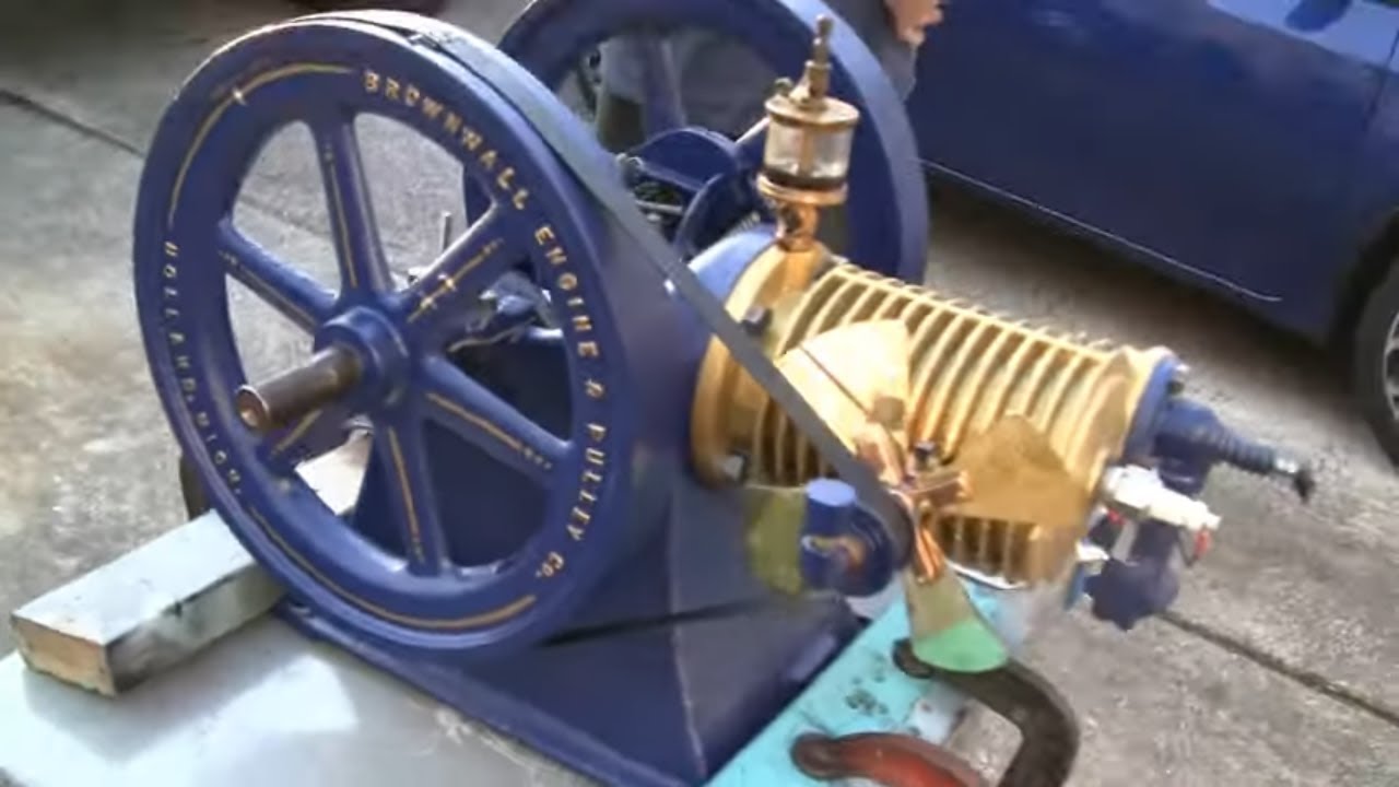 BROWNWALL HIT and MISS ENGINE RESTORATION (part 15)
