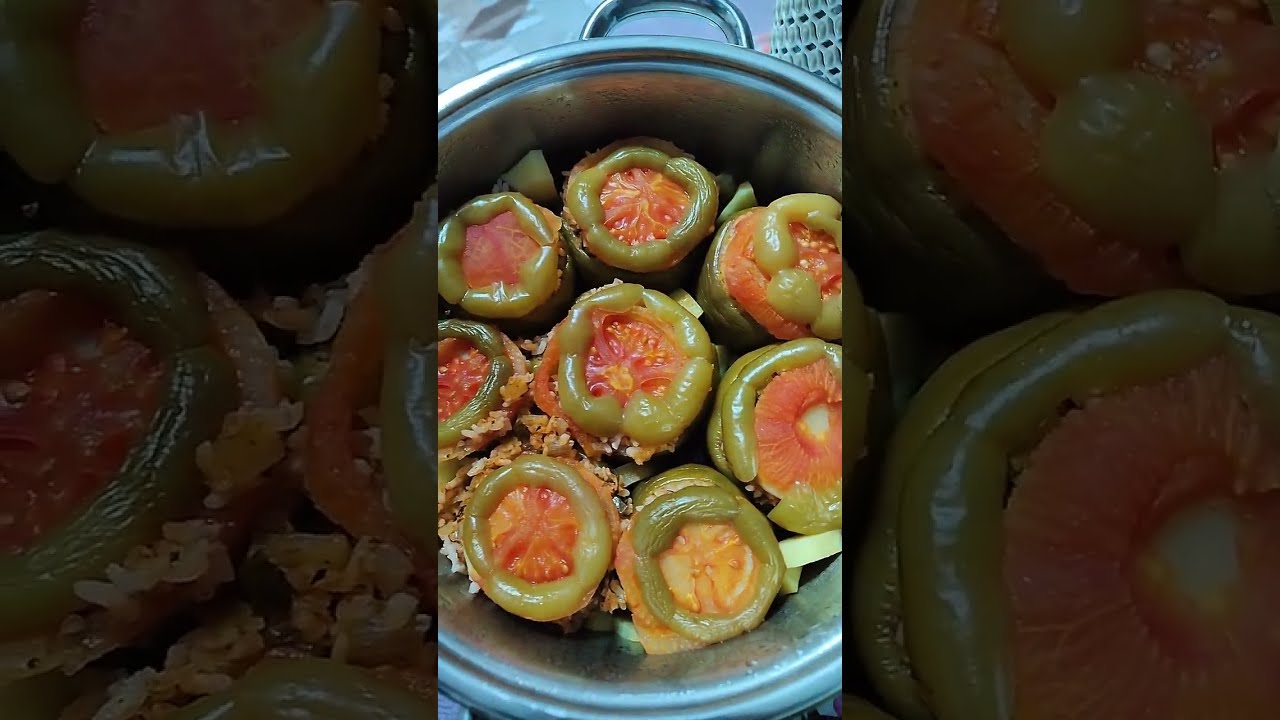 Patatesli Saray Dolması (Biber Dolmasında Ezber Bozan Lezzet)