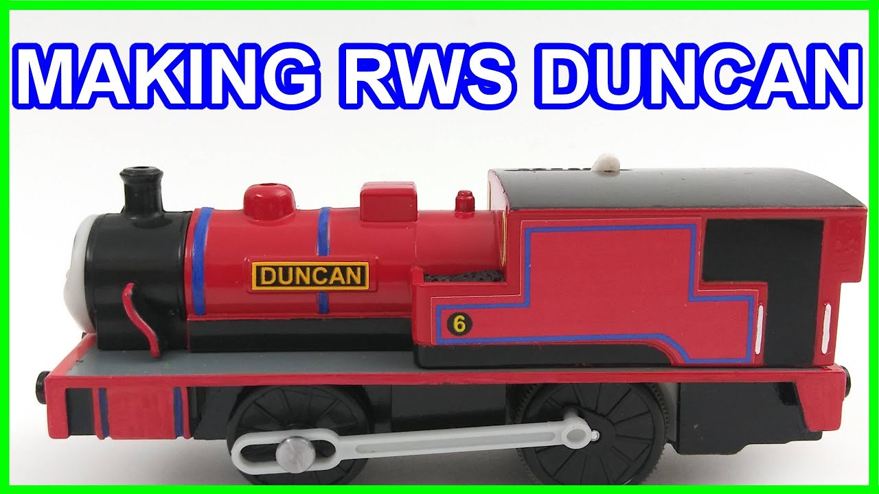Thomas & friends Trackmaster Making RWS Duncan Tomos a'i Ffrindiau Trenino Thomas y amigos きかんしゃトーマス