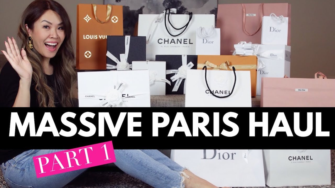 MASSIVE PARIS HAUL & UNBOXINGS - CHANEL, DIOR, LV & more | Mel in Melbourne