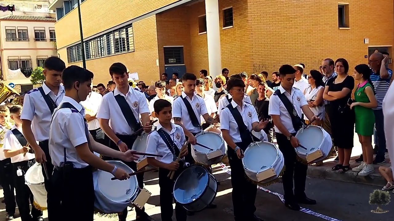 Pasacalles de la Banda de Música Virgen del Rocío de Málaga - Procesión de Pentecostés
