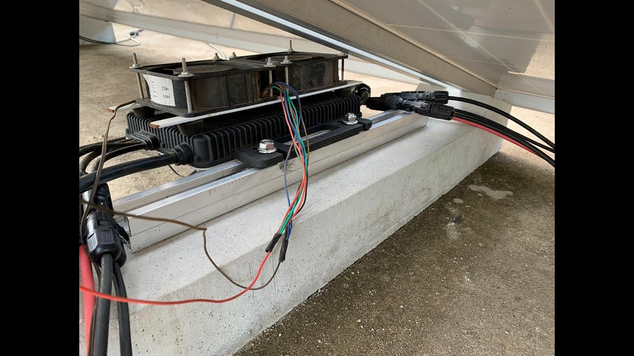 Microinversor Hoymiles - Sistema de Coolers - Parte 1
