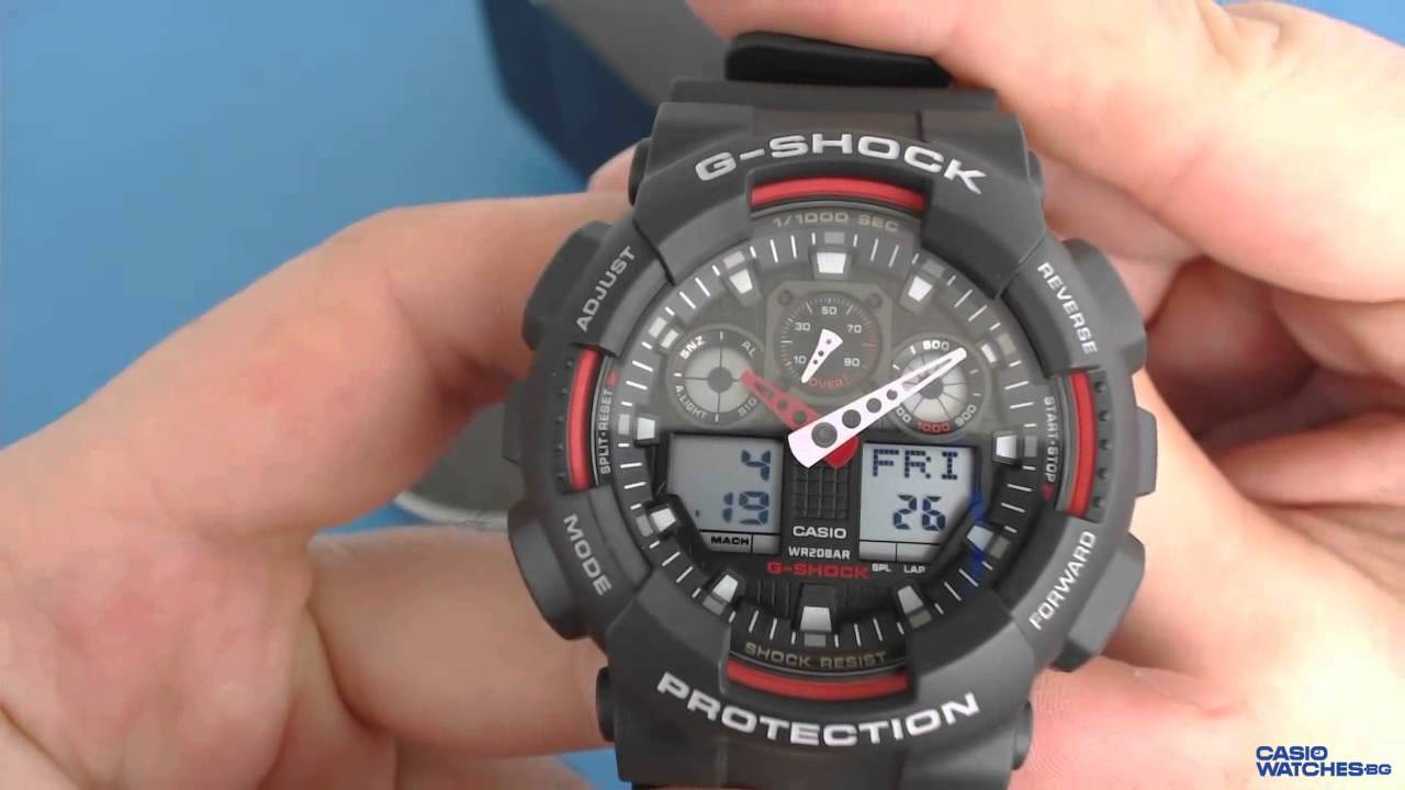 Casio G-Shock GA-100-1A4