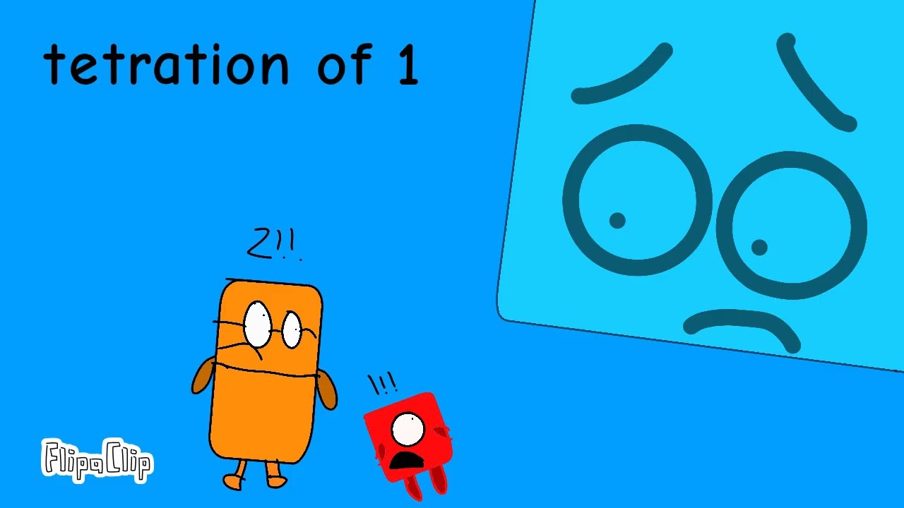 Tetration of 1 band