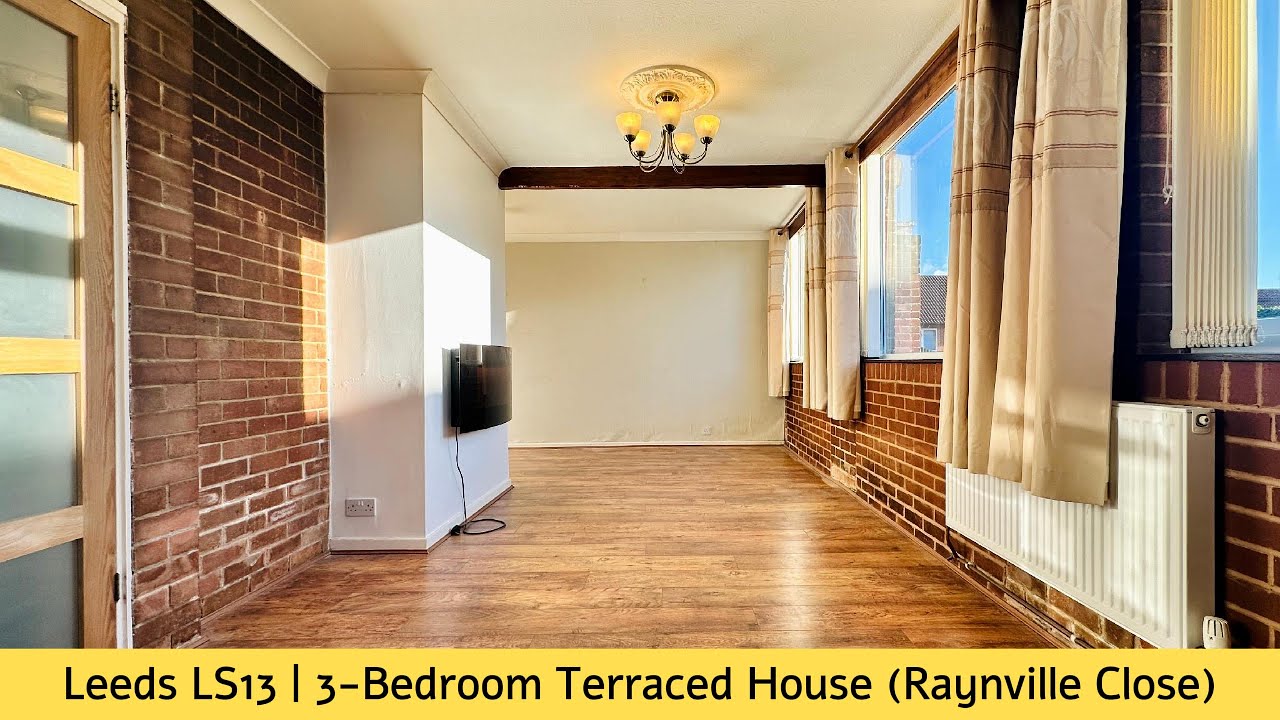 【For Rent-Leeds】Terraced House | Raynville Close | 3 Bedroom