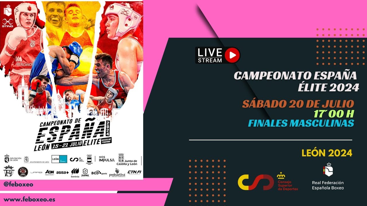 LEÓN ACOGE  EL CAMPEONATO DE ESPAÑA ÉLITE 2024