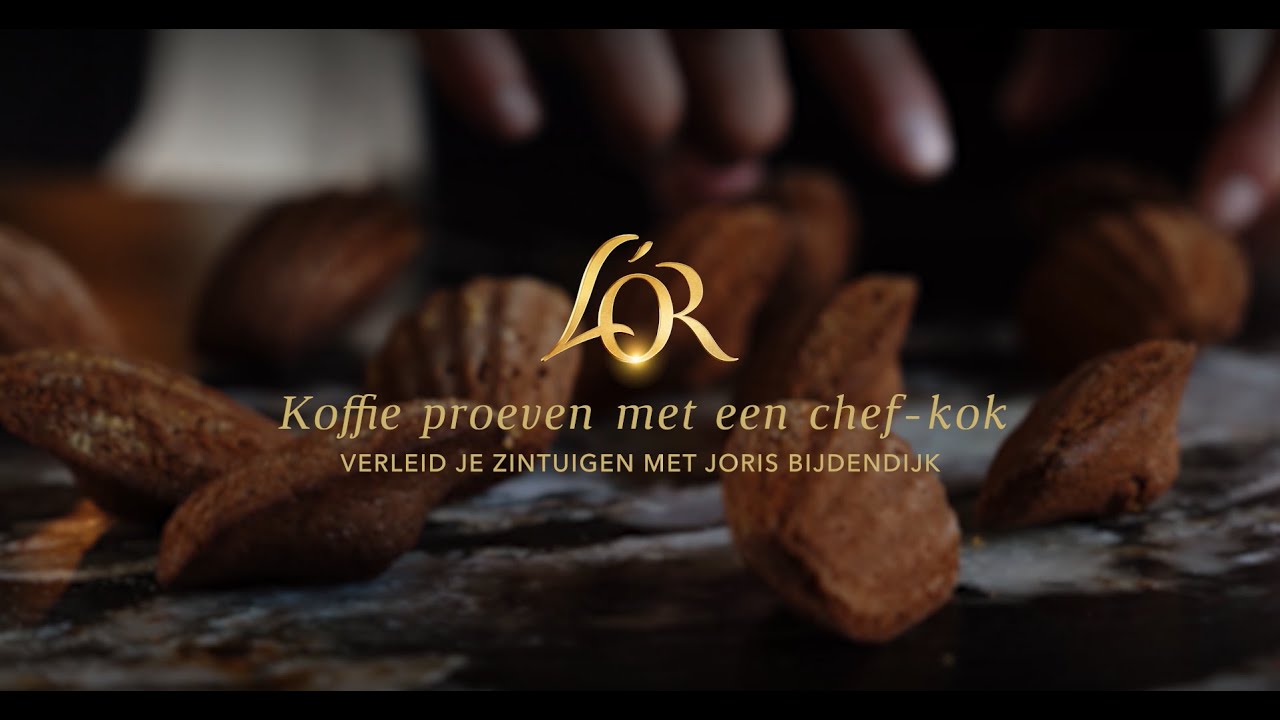 L'OR recept met Joris Bijdendijk: Koffie Madeleines