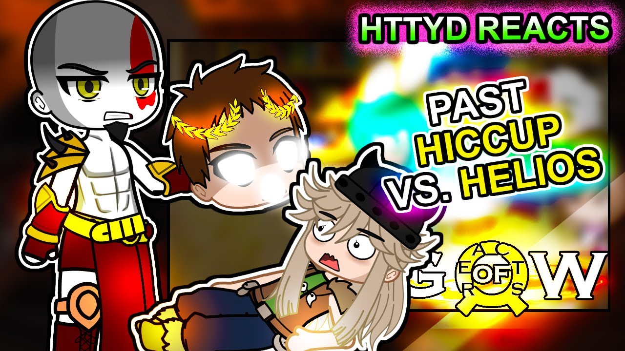 Реакция HTTYD на Иккинга в роли Кратоса, часть 56 || GOW Ragnarök ||- Реакция Gacha Club