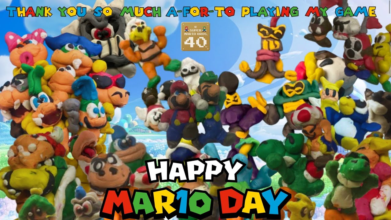 Thank You So Much For Playing my Game - A Mar10 Day Claymation