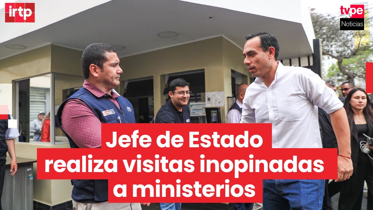 Presidente Jerí lidera acciones multisectoriales para fortalecer la respuesta del Gobierno