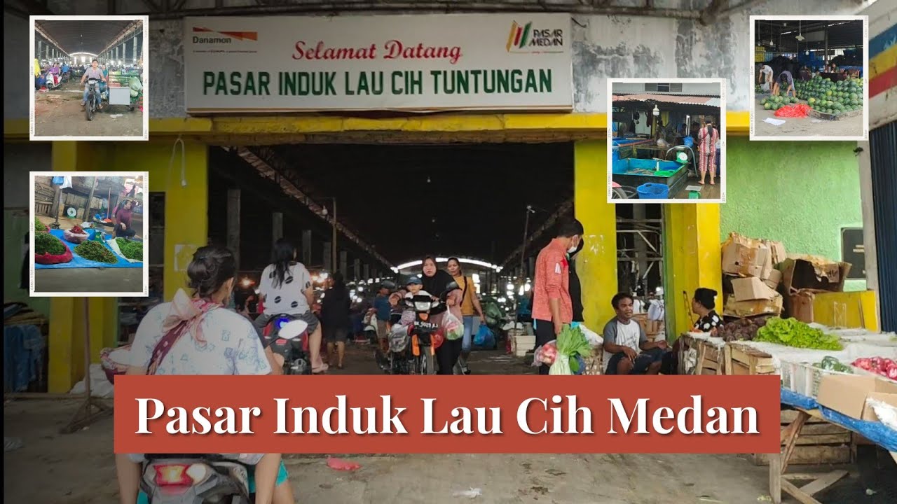 Belanja di Pasar Induk Lau Cih Medan