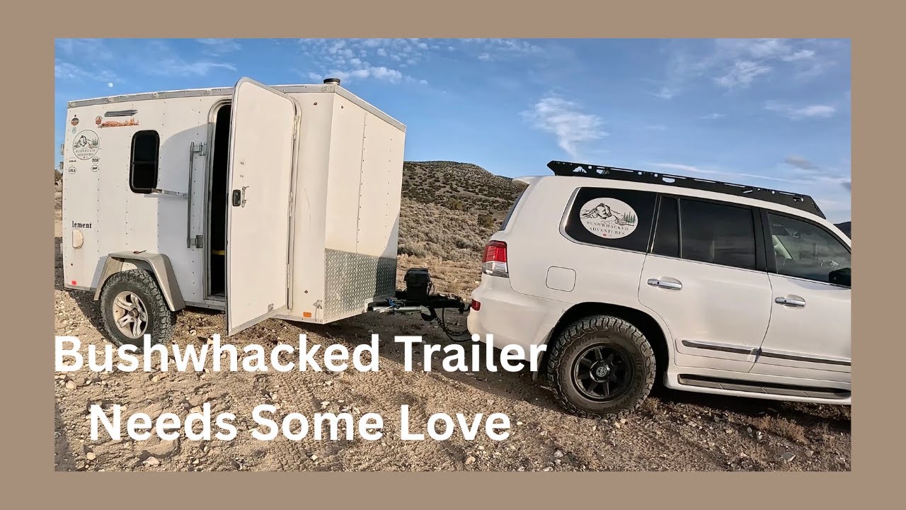 EP86: 10,000 Mile On/Off Road Trip: My Cargo Trailer Conversion isn't ready- time for some upgrades.
