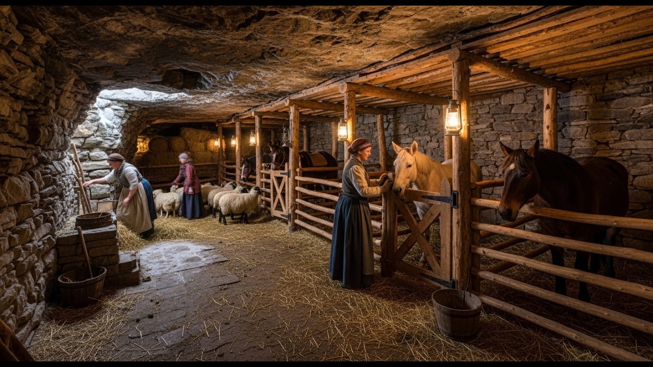 They Laughed When She Built a Stable in a Cave — Until a −37°F Winter Proved Her Right