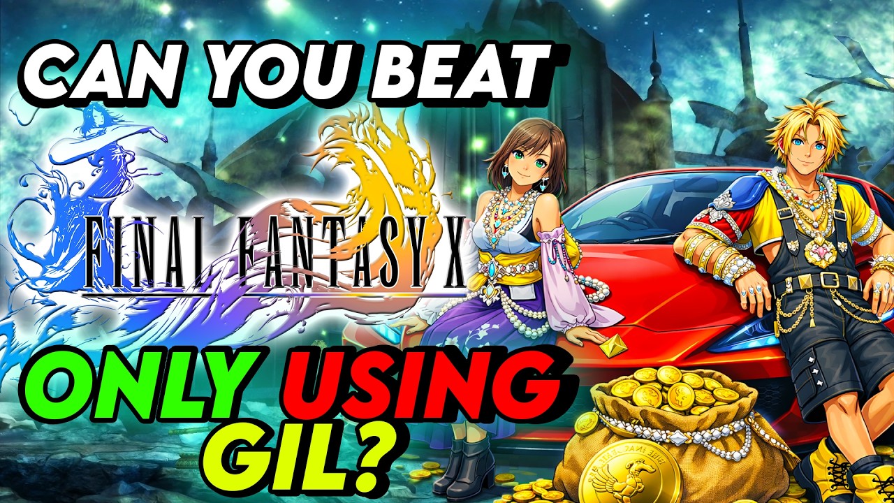 Can You Beat Final Fantasy 10 ONLY Using Gil? - Challenge Run