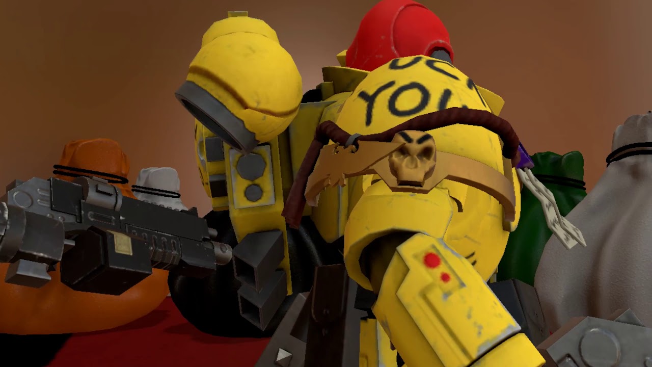 Tabletop Simulator in VR - Life Sized SPACE MARINES!
