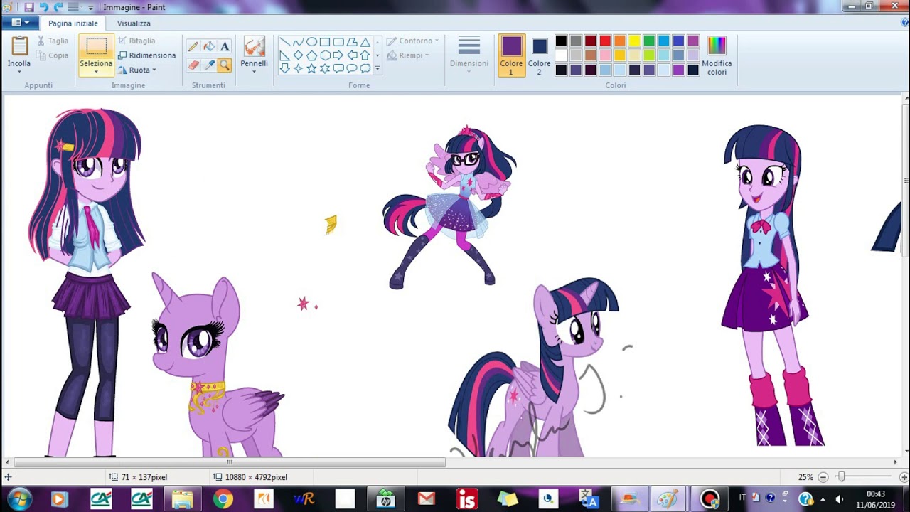 Speedpaint M L P Twilight Sparkle ( Th for 50+ subs) read description
