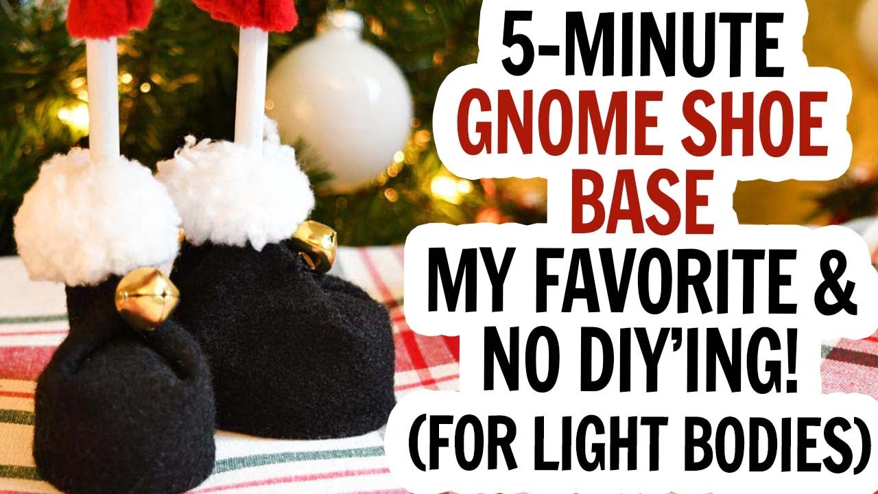 Easiest Gnome Shoe / Gnome Boot / Easy Gnome Boots / Small-Large Gnome Shoes and Boots / DIY Gnome