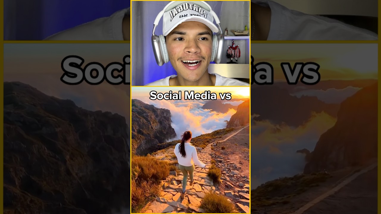 REDE SOCIAL x REALIDADE 😱 | Travel
