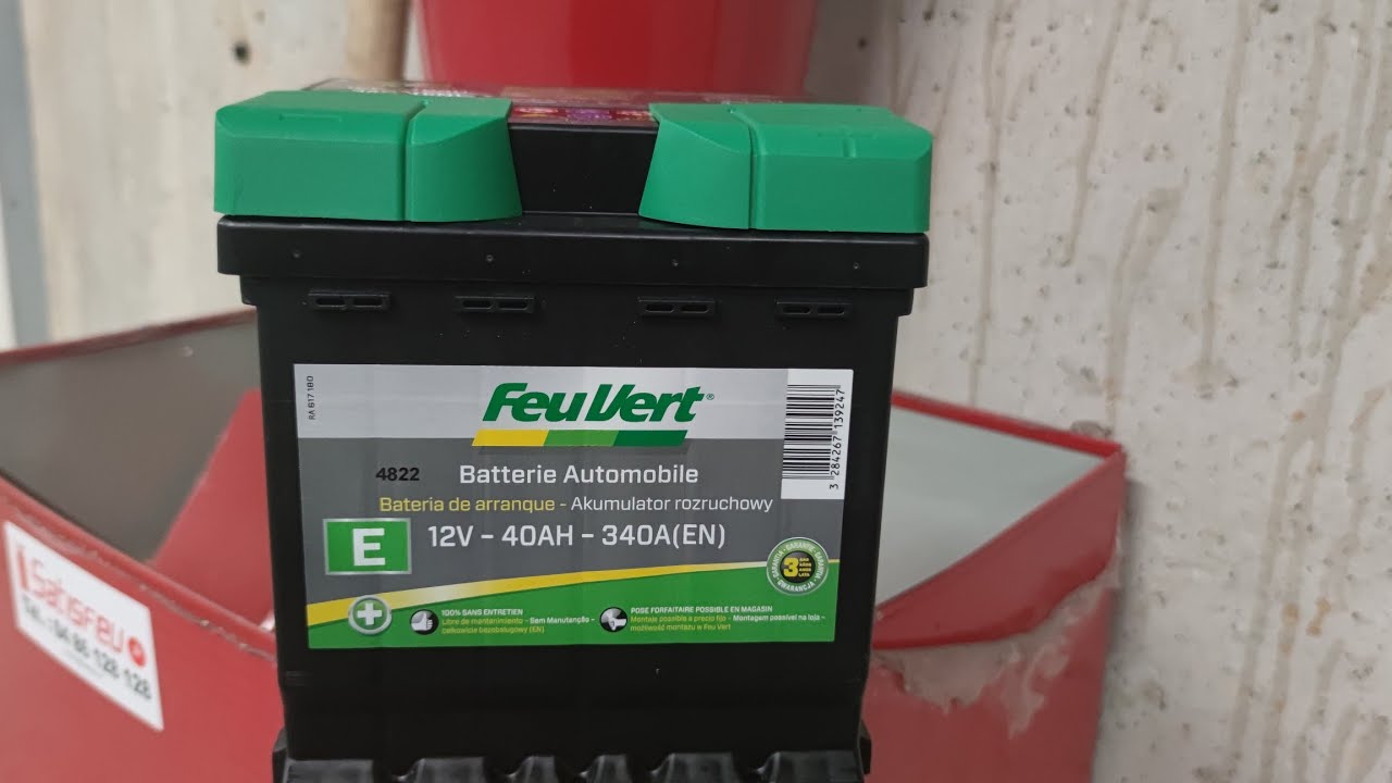Remplacement d'une batterie FIAT 500