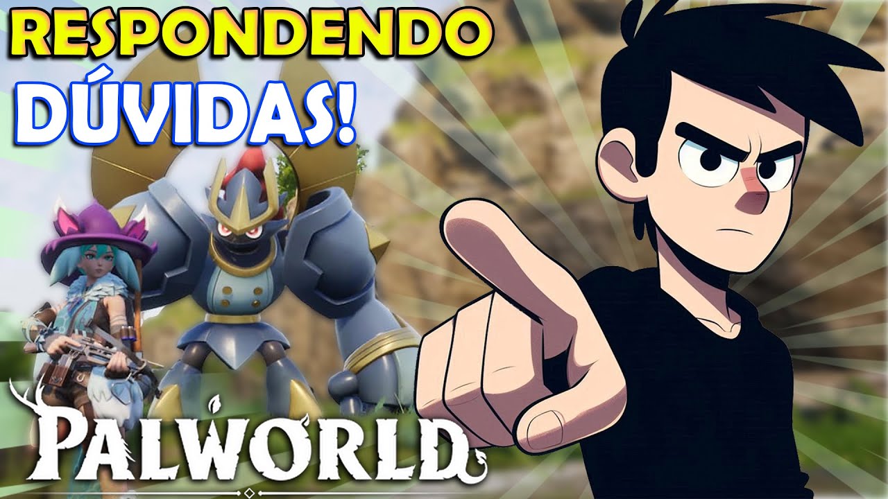 RESPONDENDO DÚVIDAS SOBRE PALWORLD!