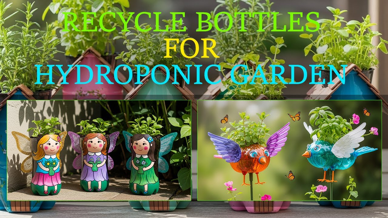 ✨ Transform Trash Into Garden Art | 21+ Mind-Blowing DIY Hydroponic Bottle Hacks!