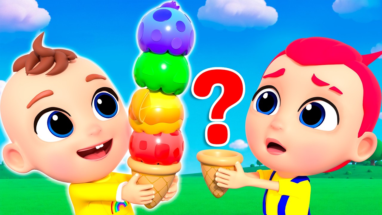Share Your Ice Cream Song | Sharing is Caring | Tinytots Nursery Rhymes & Kids Songs