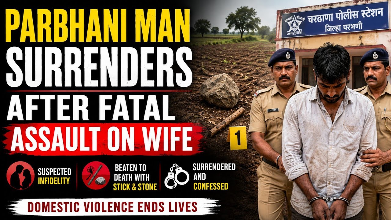 Domestic Violence Tragedy in Maharashtra | Husband Surrenders After Wife&rsquo;s Murder