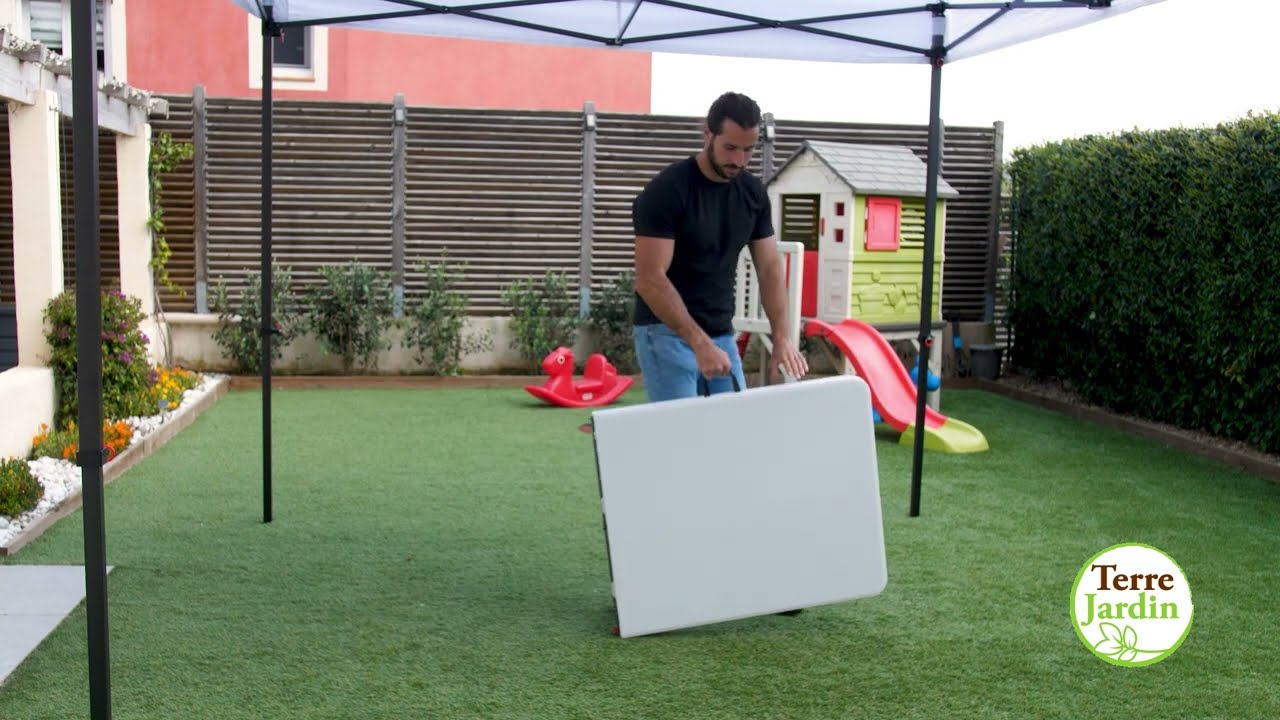 Table et banc de Jardin Pliante 8 Personnes | Terre Jardin - Outillage de Saint-Etienne