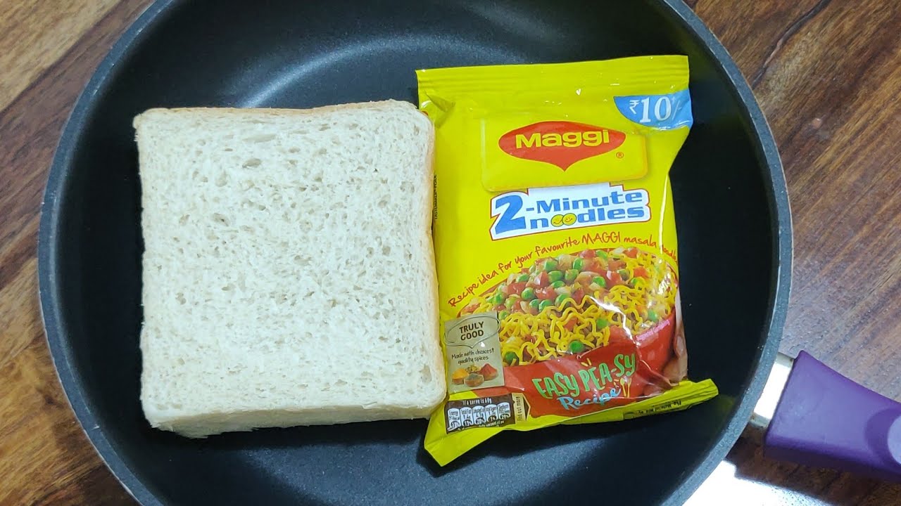 मिनटों मे बनाए Maggi और Bread का बिल्कुल नया नाश्ता l सिर्फ दो ही चीजों से Easy Tasty Tea Time Snack