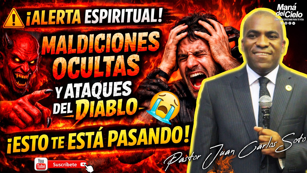 😭Alerta ESPIRITUAL😲Maldiciones Y ATAQUES😭del DIABLO/VENCER/ INGLES Y ESPAÑOL-Pastor Juan Carlos Soto