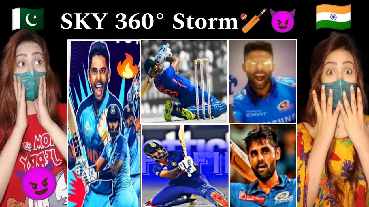 First Time Reaction on SuryaKumar Yadav 360° Shots🔥😲 || SuryaKumar Yadav Full Attitude || SKY 360°