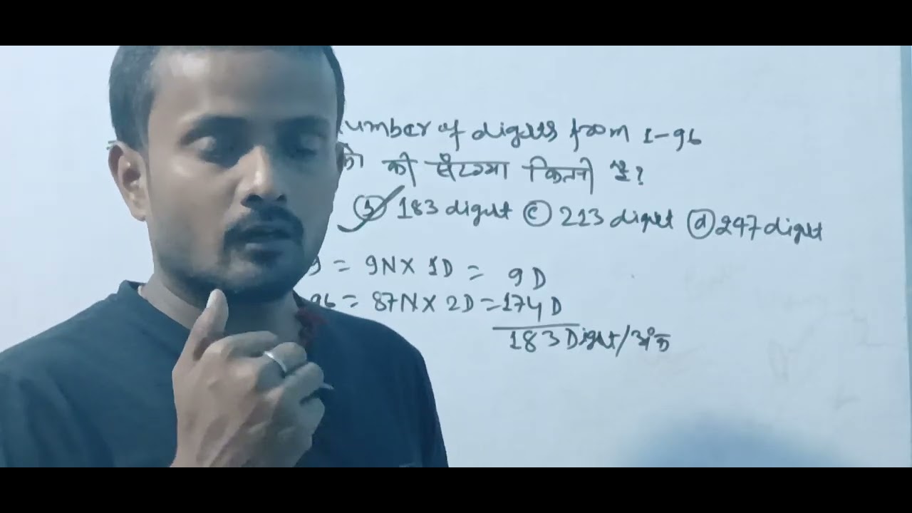 Number of digitis part  2 math video  by Nitish sir # nk academy  # Number  digitis  math video 