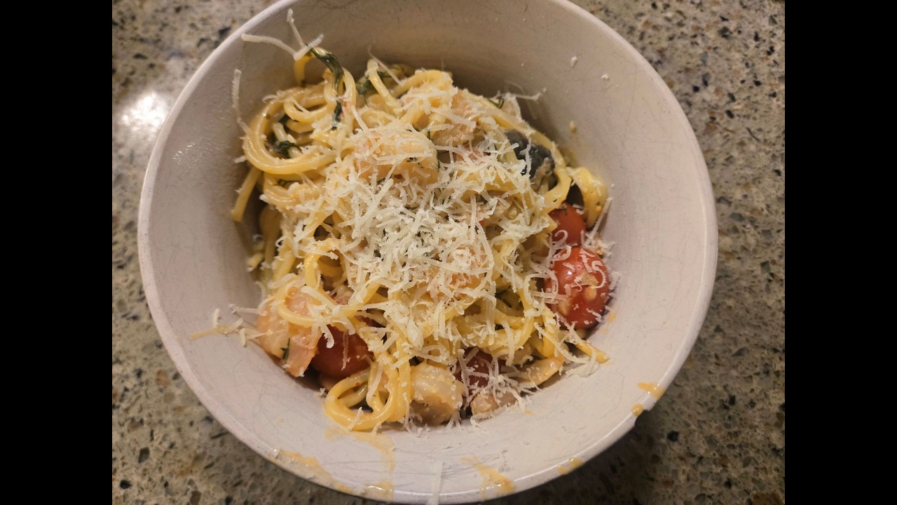 Cozy Cooking: Shrimp Pasta