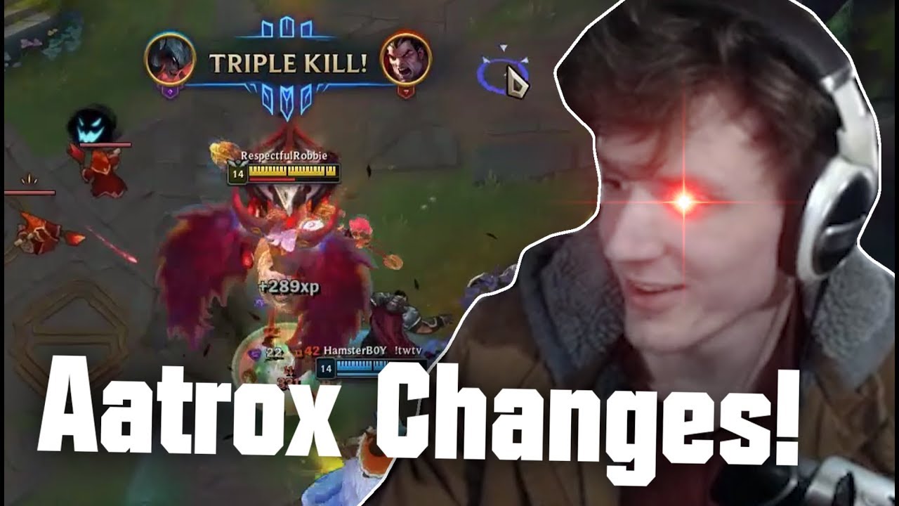 Hashinshin: NEW Aatrox CHANGES! Is he finally viable?
