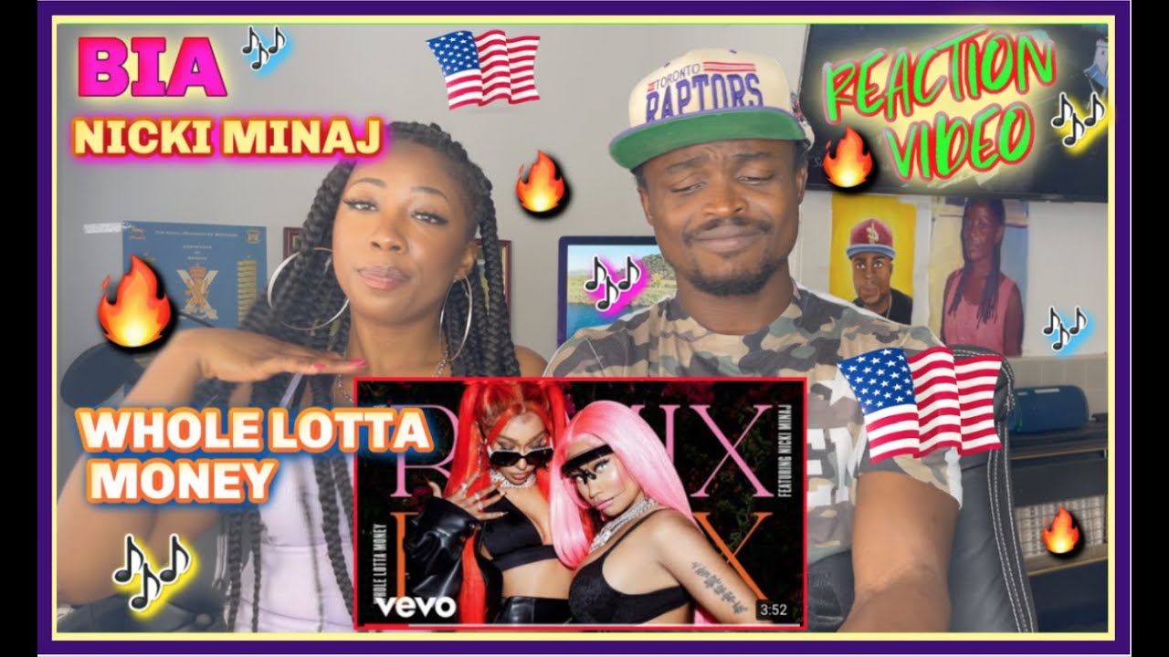 BIA - WHOLE LOTTA MONEY (Remix - Official Audio) ft. Nicki Minaj | REACTION VIDEO