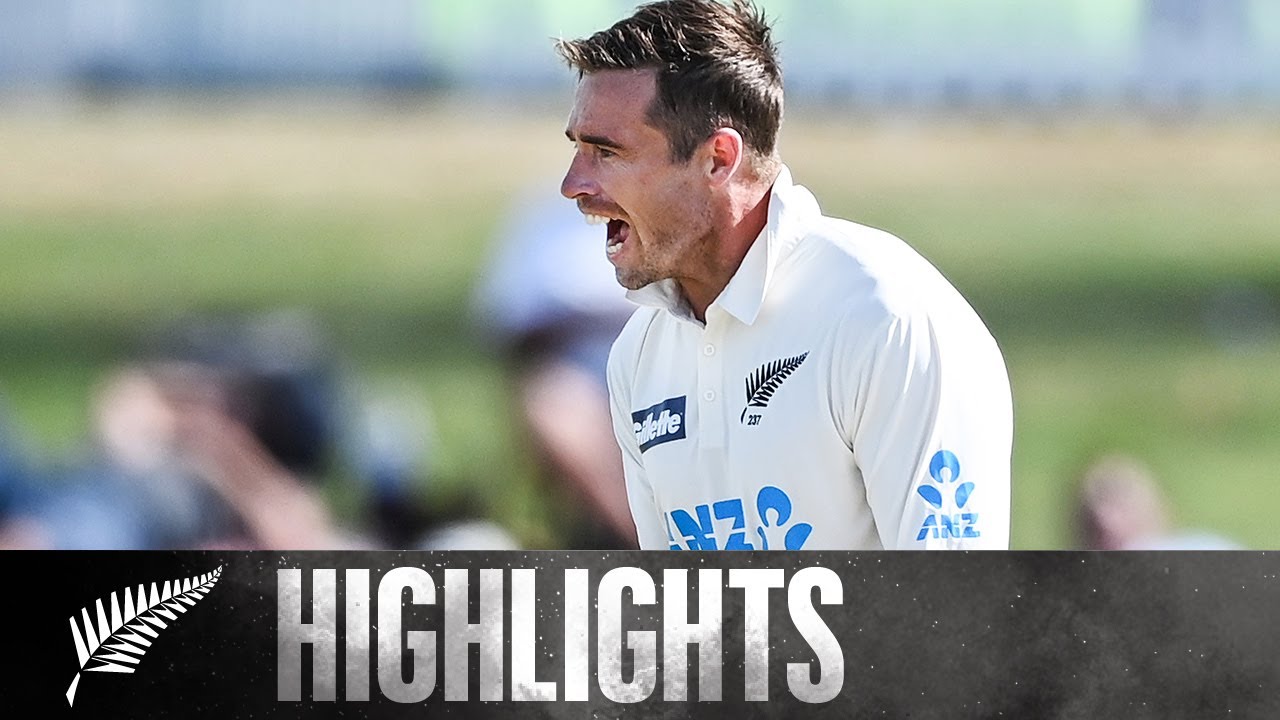 Tim Southee takes 300th Test wicket | 1st Test Day 4 HIGHLIGHTS | BLACKCAPS v Pakistan
