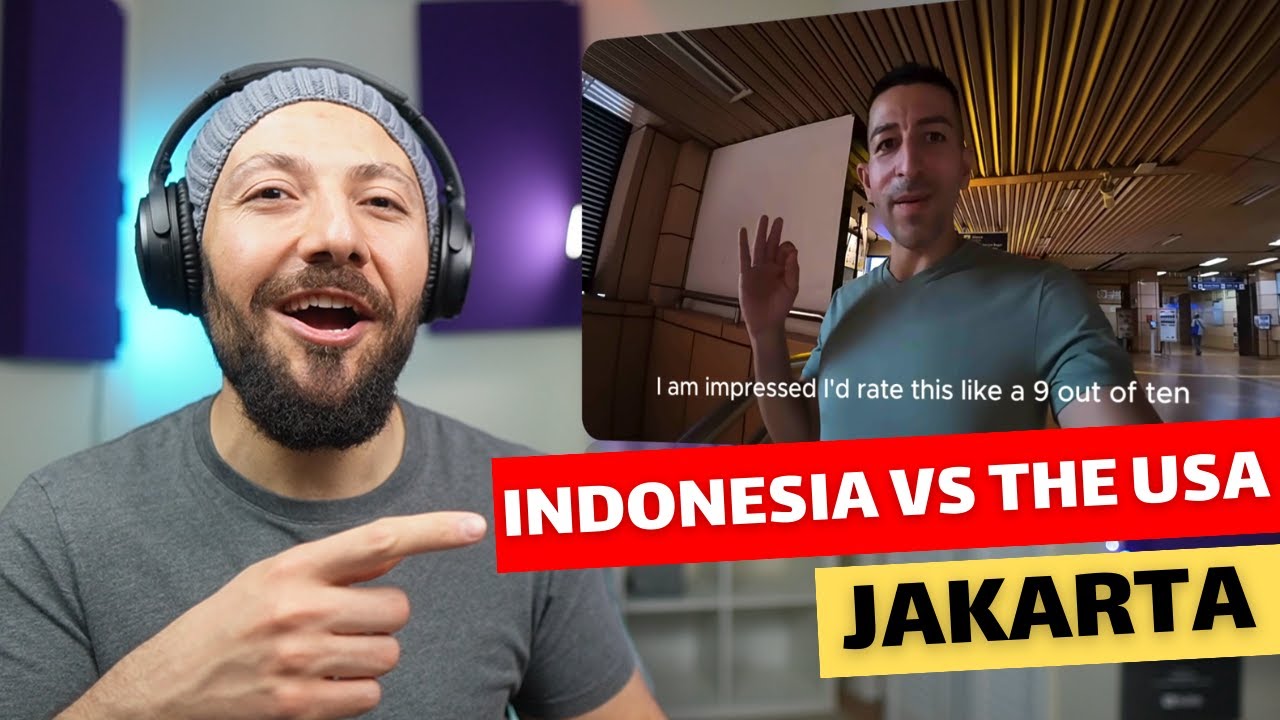 🇨🇦 CANADA REACTS TO Indonesia VS The USA - Jakarta, Indonesia's Infrastructure reaction