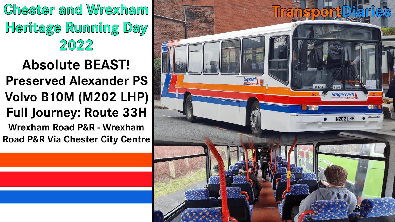 *Absolute BEAST* Alexander PS Volvo B10M - M202 LHP | Chester And W'ham Heritage RD 2022 | Route 33H