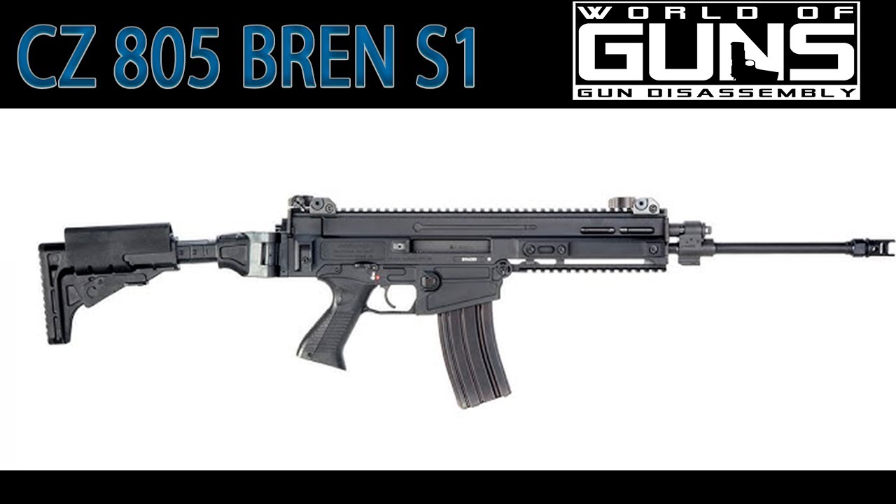 CZ 805 BREN S1 полная разборка и сборка в World of Guns: Gun Disassembly