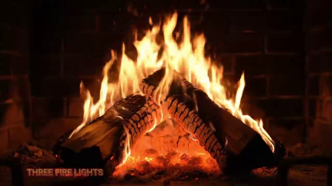 Natural Fireplace Ambience Smooth Jazz for Overnight Sleep