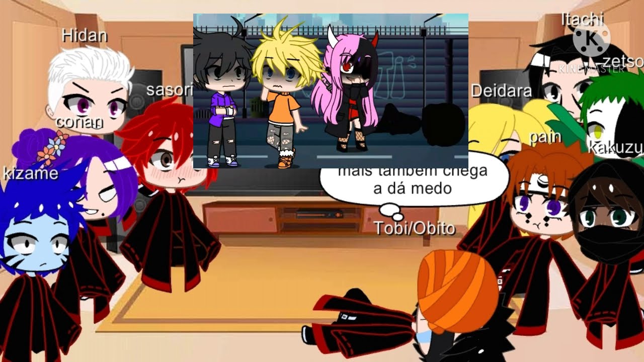 ♕akatsuki reagindo a sakura vilã ♕(❁ᴗ͈ˬᴗ͈)◞