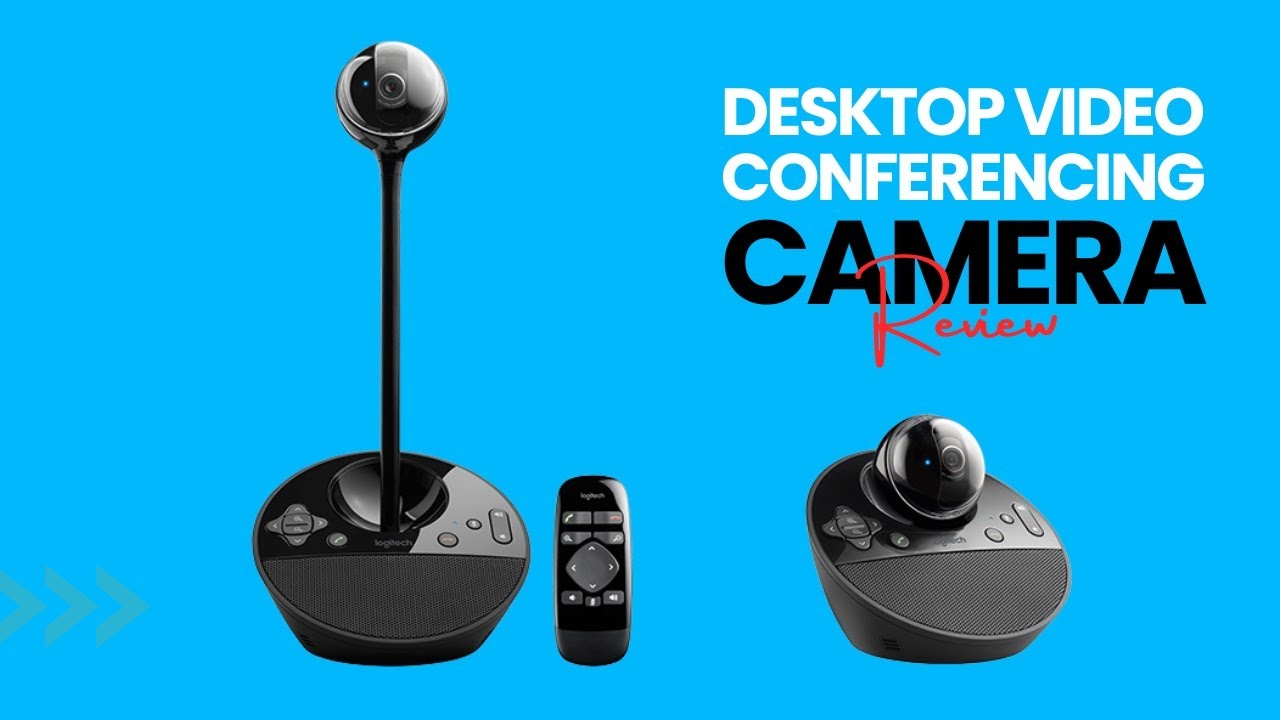Logitech BCC950: All-in-One Desktop Video Conferencing Solution! | Video Conferencing Camera Review!