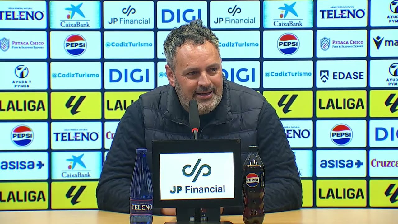 CÁDIZ CF vs REAL ZARAGOZA | RUEDA DE PRENSA