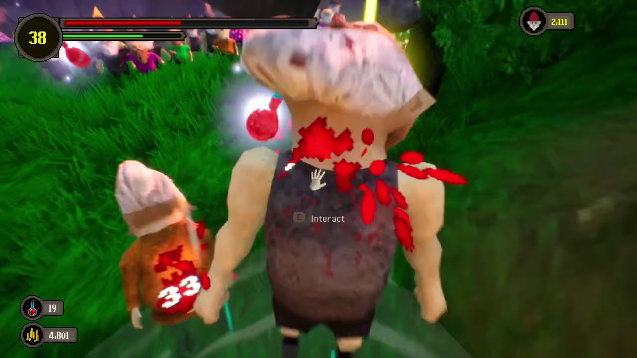 Beating up gnomes (FIGHT-QUEST GAMEPLAY)