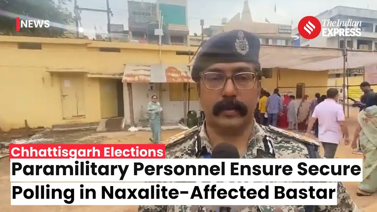 Chhattisgarh Election 2023: Bastar Division Commences Voting With High Security Presence