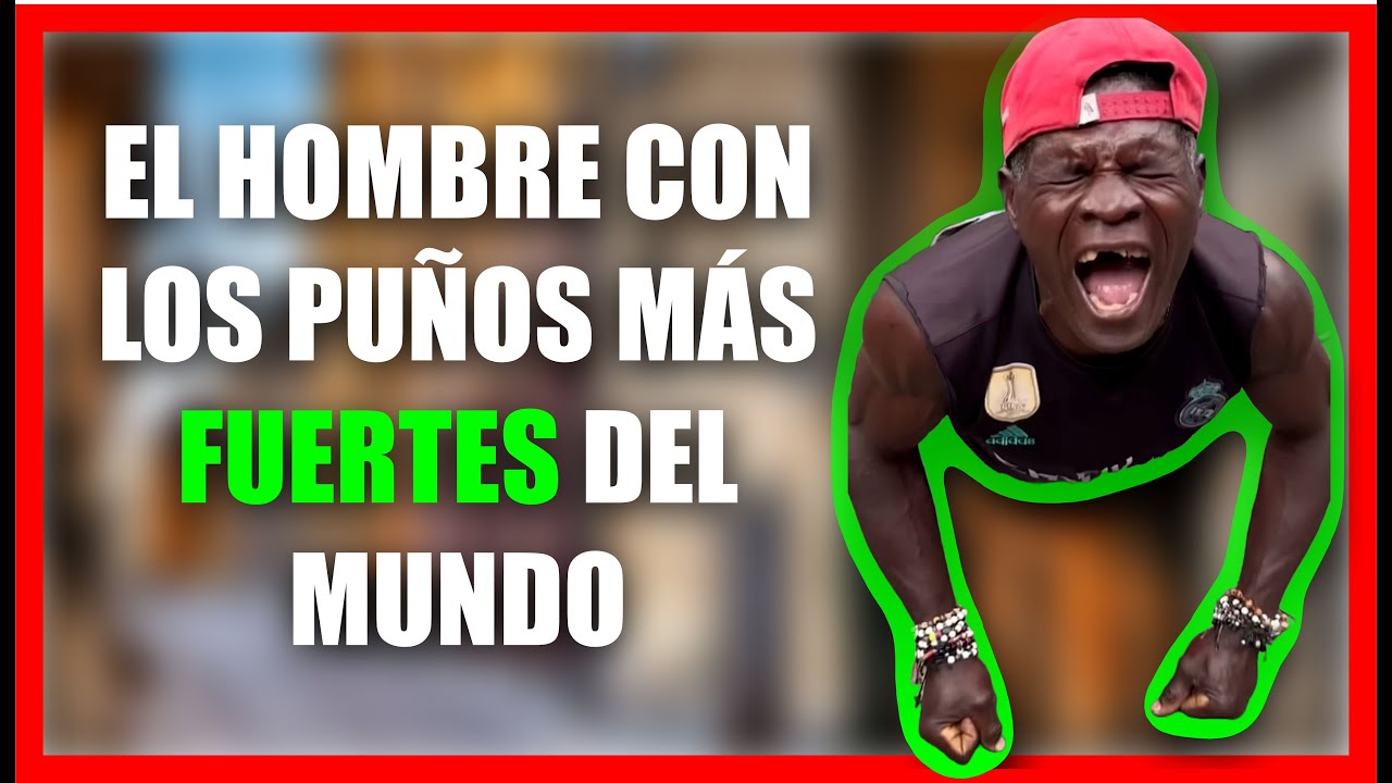 El hombre con los puños más fuertes del mundo, hace más de 40 flexiones de pecho con los puños 👊🏾🤔😳