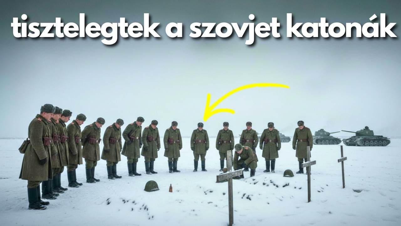 A Szovjet Katonák Megálltak és Tisztelegtek a Halott Magyar Katonák Előtt –  Propaganda Elhallgatott