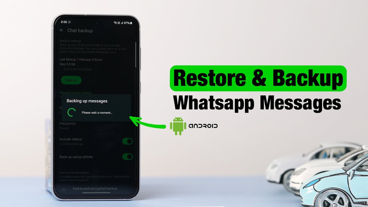 Jak przywr&oacute;cić i wykonać kopię zapasową wiadomości WhatsApp na urządzeniu z Androidem?
