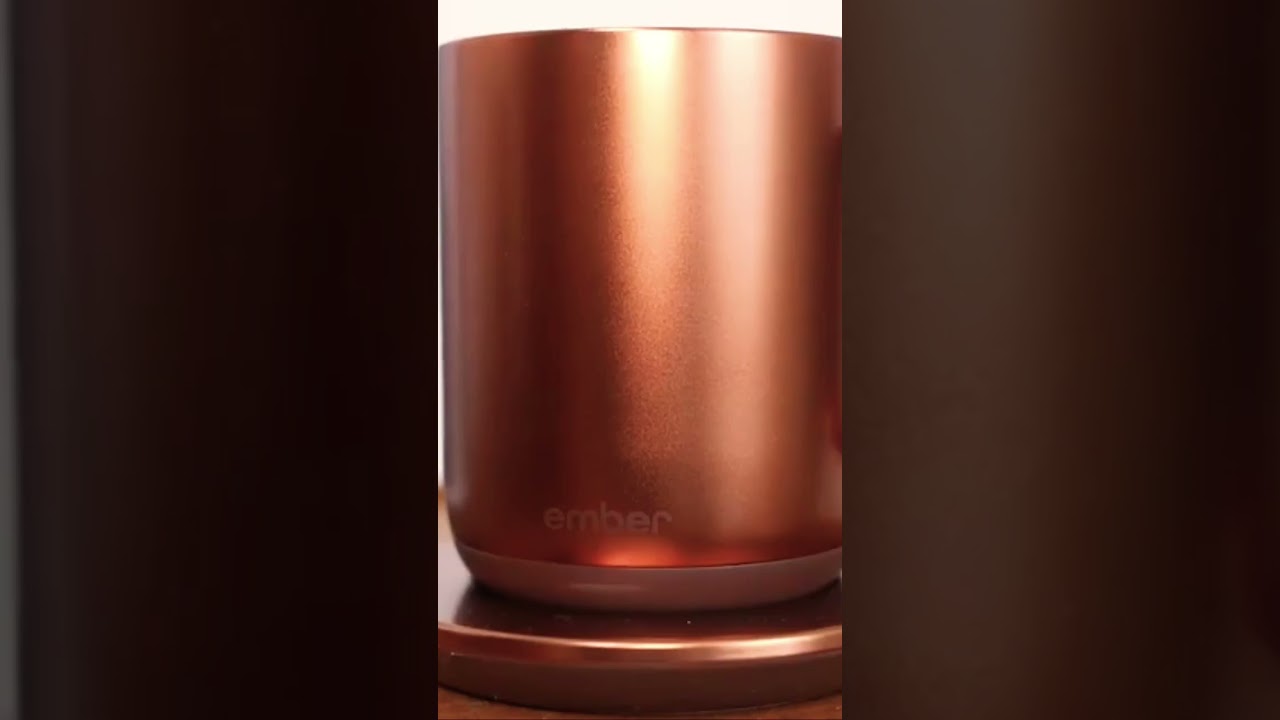 Taza inteligente con control de temperatura desde tu m&oacute;vil😱