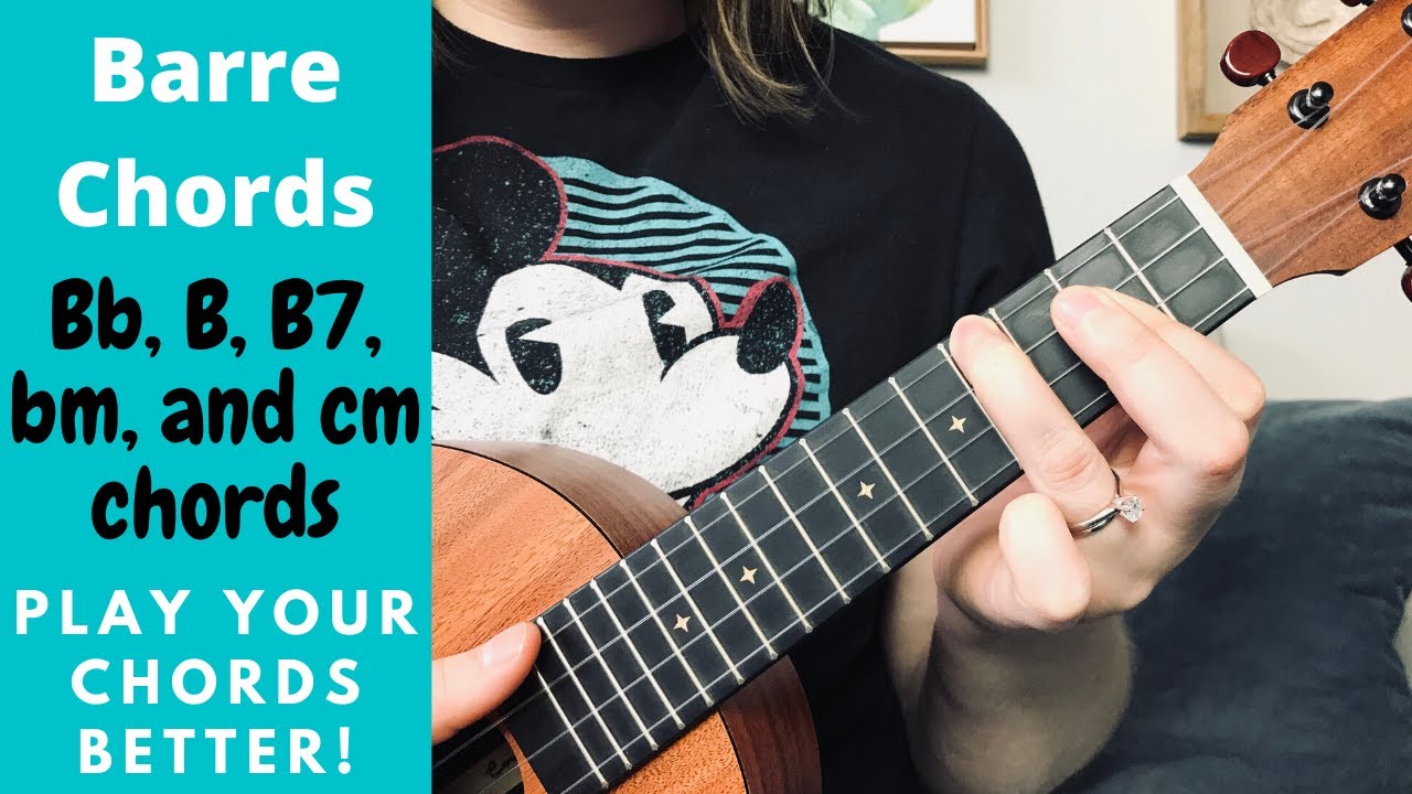 How to Play Barre Chords | Bb, B, B7, bm, and cm Chords | Cory Teaches Music